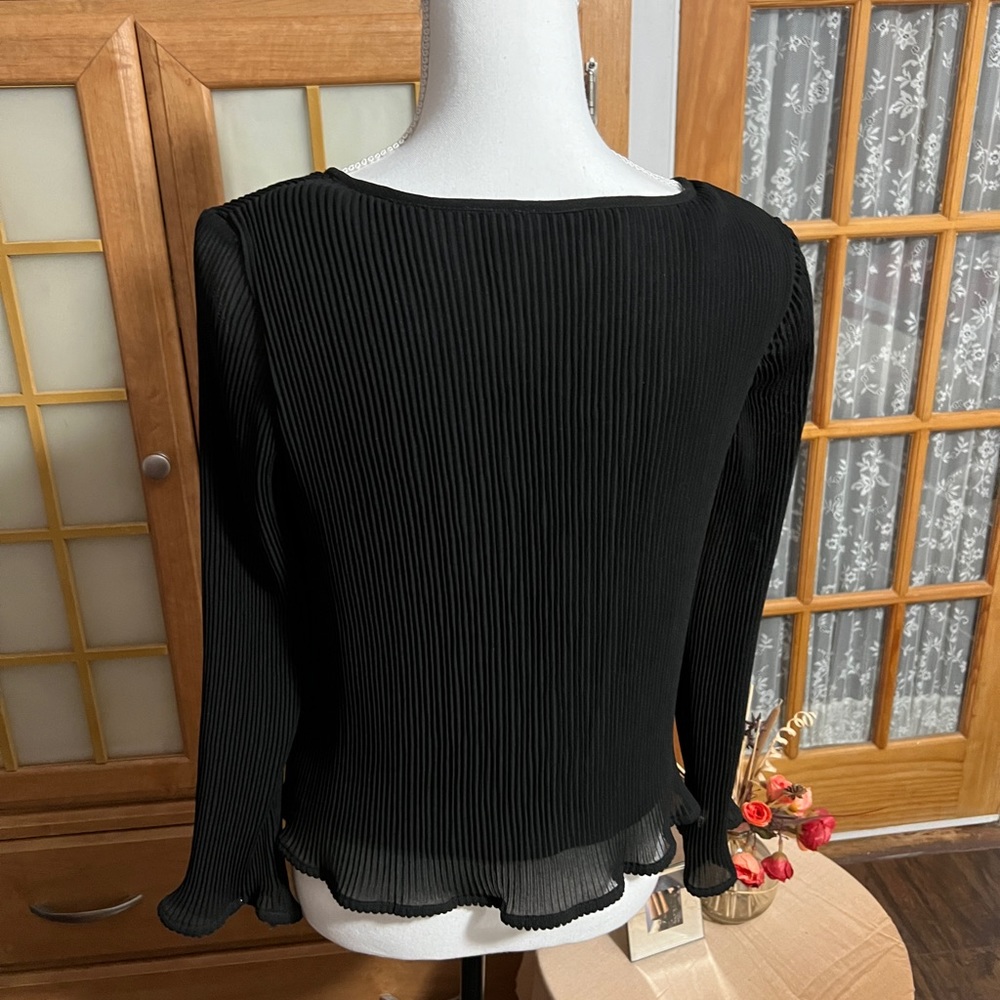 Zara Basic Blouse Size Xs Excellent Condition. - image 6